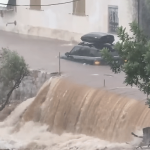 Μάνη: Σοκαριστικό μπουρίνι μετατρέπει δρόμους σε ποτάμια