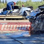 Τροχαίο Κάτω Αχαΐα: Ολέθρια σύγκρουση, ένας νεκρός