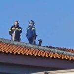 Φωτιά Σχολείο Λούτσα: Η άμεση παρέμβαση που έσωσε την οροφή